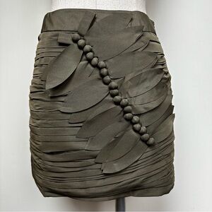 Twelve by Twelve Pleated Mini Skirt